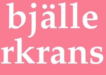 Synonym bjällerkrans