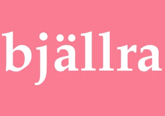 Synonym bjällra