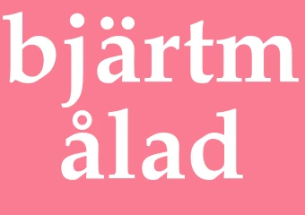 Synonym bjärtmålad