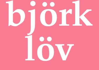 Synonym björklöv