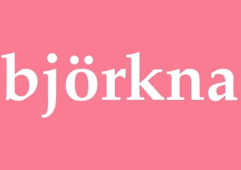 Synonym björkna