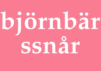 Synonym björnbärssnår