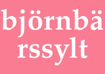 Synonym björnbärssylt