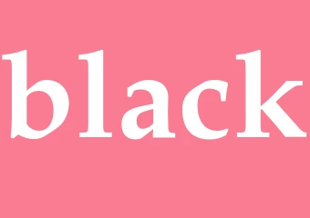 Synonym black
