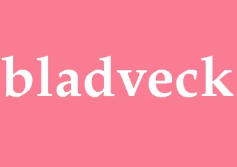 Synonym bladveck