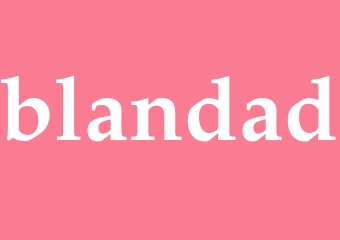 Synonym blandad