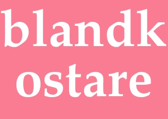 Synonym blandkostare