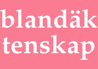 Synonym blandäktenskap
