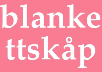 Synonym blankettskåp