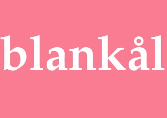 Synonym blankål