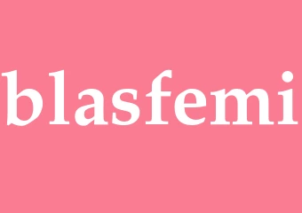 Synonym blasfemi