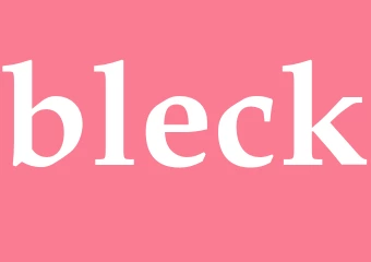 Synonym bleck