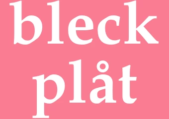 Synonym bleckplåt