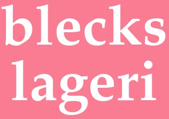 Synonym bleckslageri