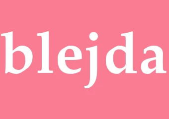 Synonym blejda
