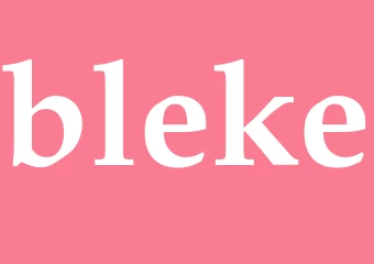 Synonym bleke