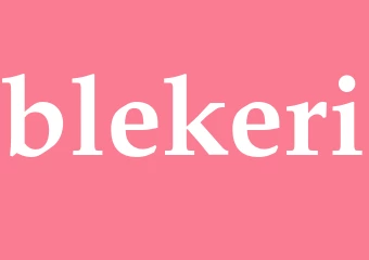 Synonym blekeri