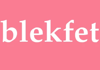 Synonym blekfet