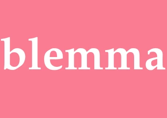Synonym blemma