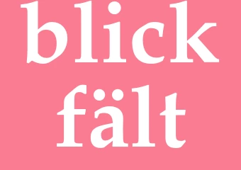 Synonym blickfält