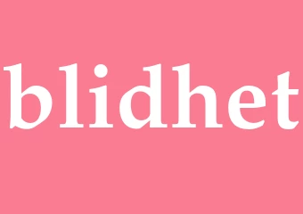 Synonym blidhet