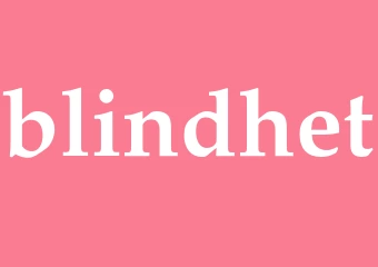 Synonym blindhet