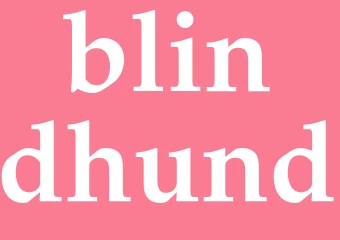 Synonym blindhund