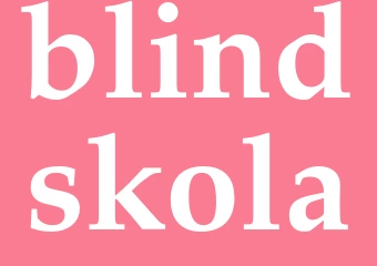 Synonym blindskola
