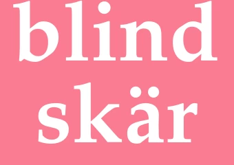 Synonym blindskär