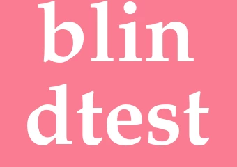 Synonym blindtest
