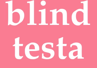 Synonym blindtesta