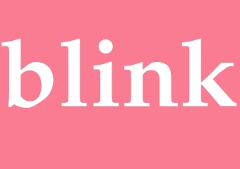 Synonym blink