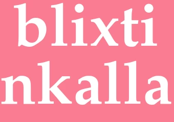 Synonym blixtinkalla