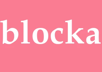 Synonym blocka