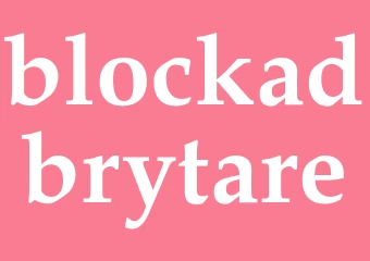 Synonym blockadbrytare