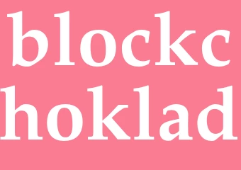 Synonym blockchoklad