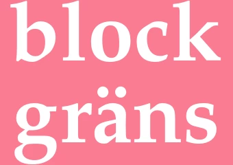 Synonym blockgräns