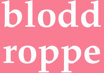 Synonym bloddroppe