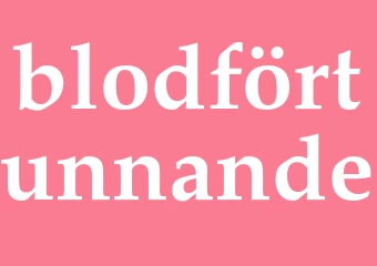Synonym blodförtunnande