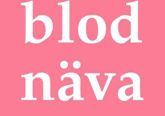 Synonym blodnäva