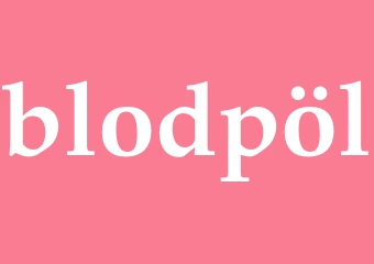Synonym blodpöl