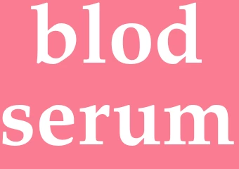 Synonym blodserum