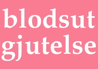 Synonym blodsutgjutelse