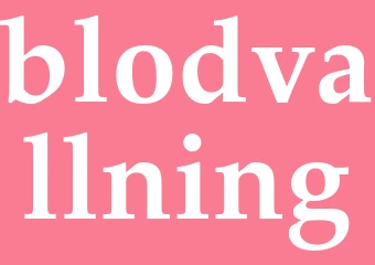 Synonym blodvallning