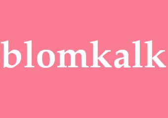Synonym blomkalk