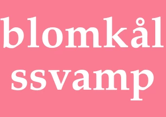 Synonym blomkålssvamp