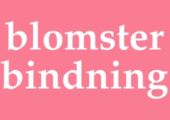 Synonym blomsterbindning