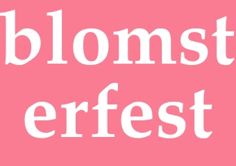 Synonym blomsterfest