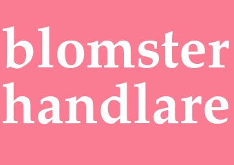 Synonym blomsterhandlare