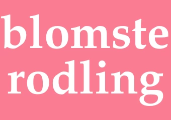 Synonym blomsterodling